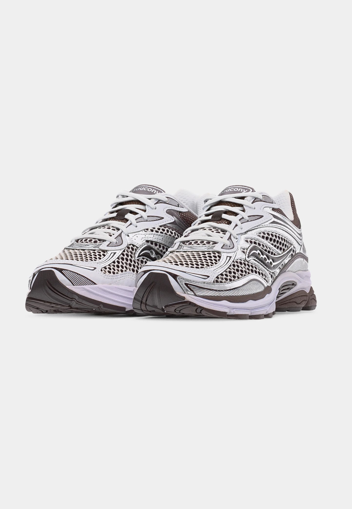 Saucony Progrid Omni 9 - White/Brown