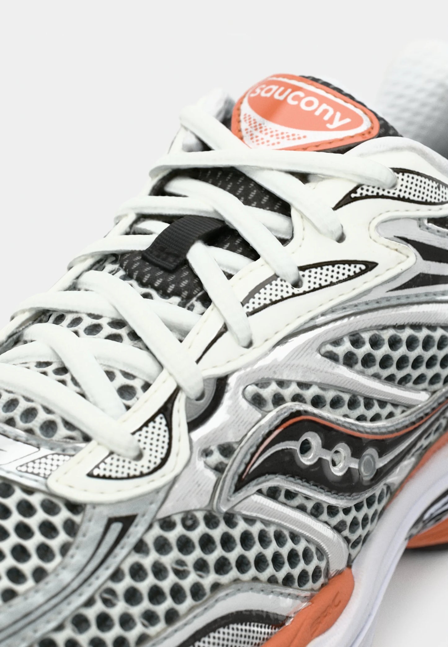 Saucony Progrid Omni 9 - Silver/Orange
